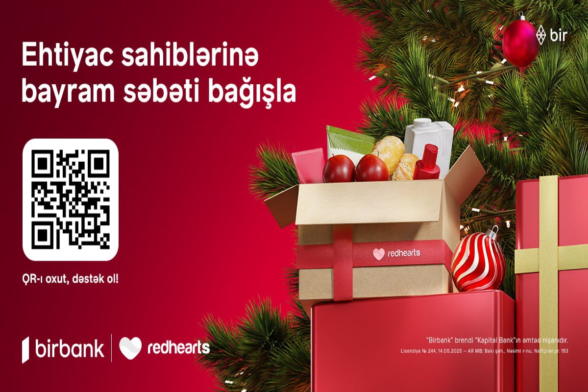 Qırmızı Ürəklər Fondu “Bayram Səbəti” xeyriyyə aksiyasına start verir Qırmızı Ürəklər Fondu “Bayram Səbəti” xeyriyyə aksiyasına start verir