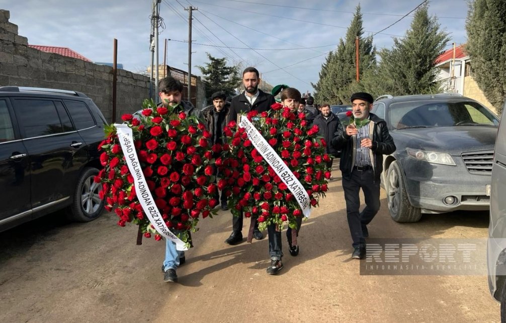 Rəşad Dağlı Kərimin dəfninə əklil göndərdi – FOTO - foto 1