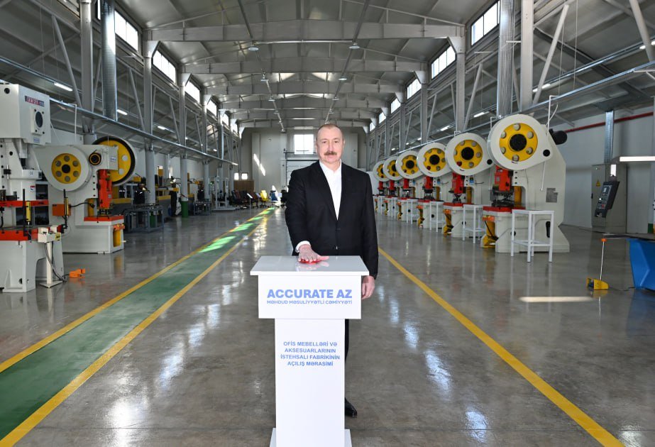 Prezident Ballıcada yeni müəssisənin AÇILIŞDA - FOTO Prezident Ballıcada yeni müəssisənin AÇILIŞDA - FOTO