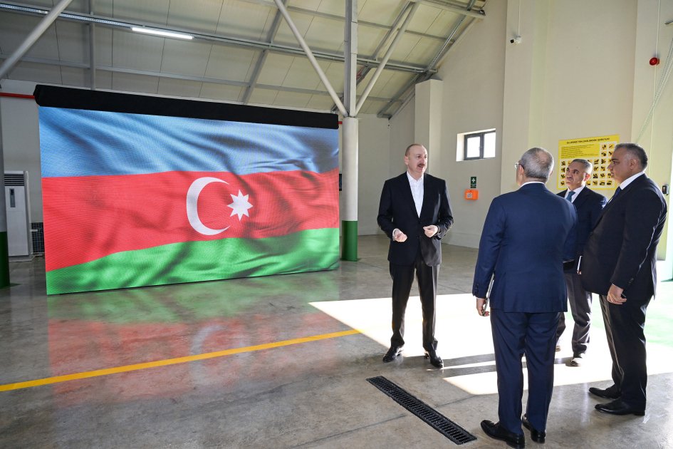 Prezident Ballıcada yeni müəssisənin AÇILIŞDA - FOTO - foto 2