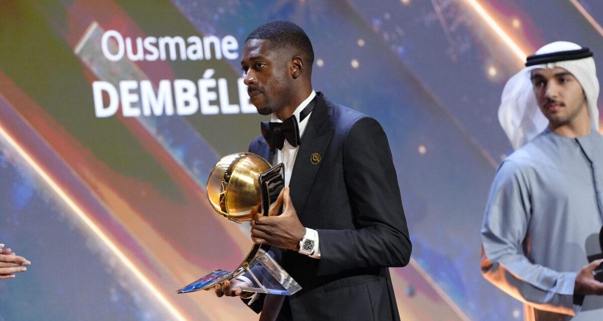 Dembele ilin ən yaxşı kişi futbolçusu seçildi - FOTO/VİDEO