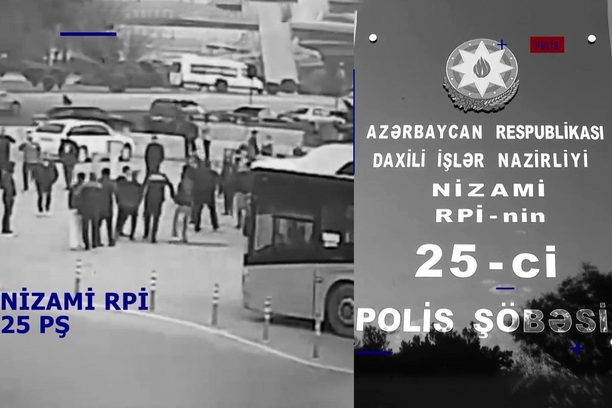 Avtobusda soyğunçuluq edən üç nəfər saxlanıldı - VİDEO Avtobusda soyğunçuluq edən üç nəfər saxlanıldı - VİDEO