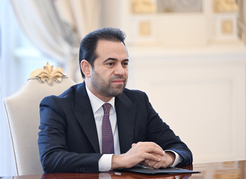 İlham Əliyev “Zayed İnsan Qardaşlığı Mükafatı” ilə bağlı nümayəndə heyətini qəbul etdi - FOTO/VİDEO - foto 10