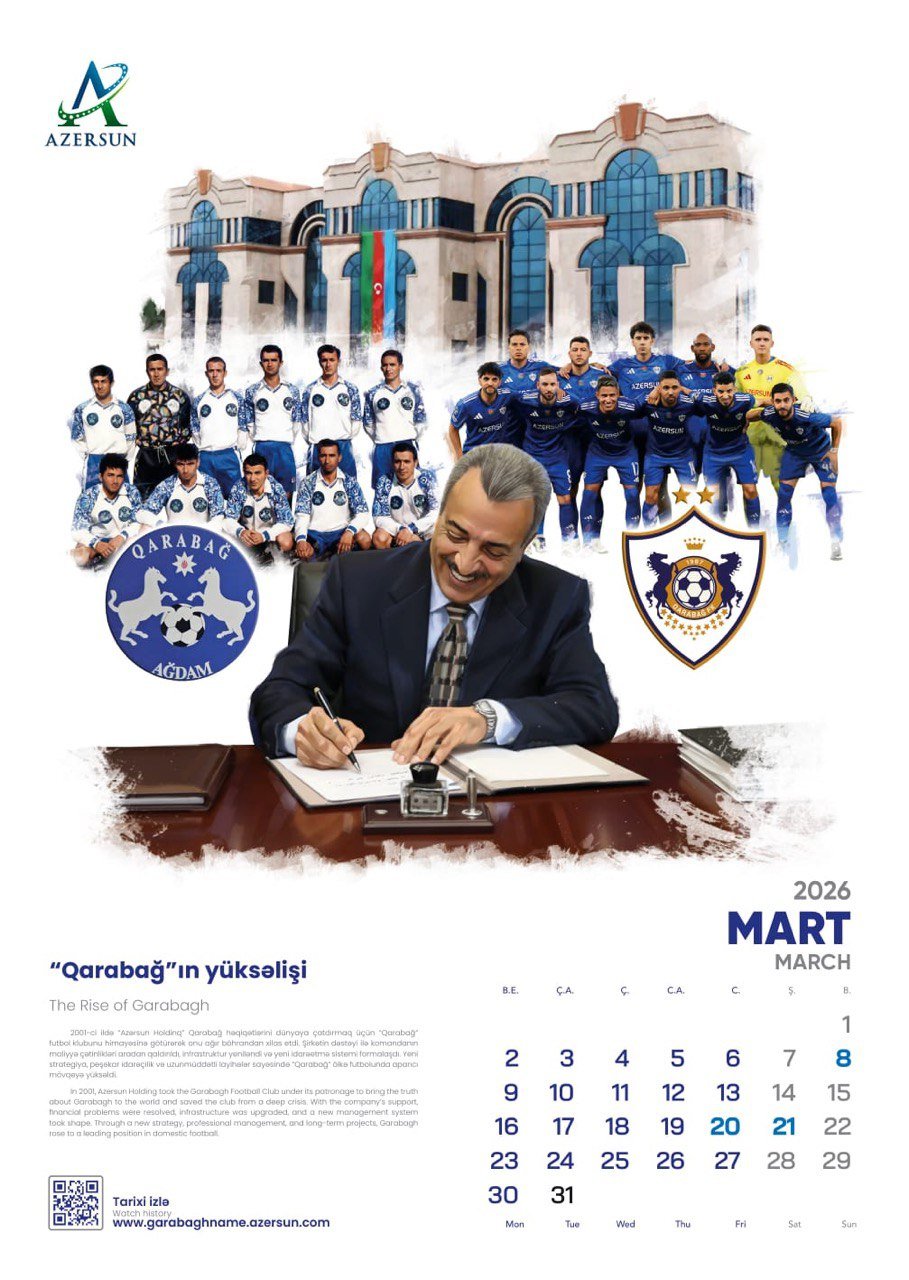 Azərsun Holdinq”dən “Qarabağnamə” – 2026-cı ilin xüsusi təqvim dəsti – FOTO - foto 3