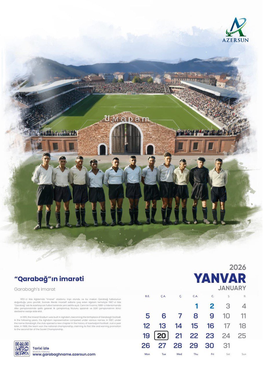 Azərsun Holdinq”dən “Qarabağnamə” – 2026-cı ilin xüsusi təqvim dəsti – FOTO - foto 1