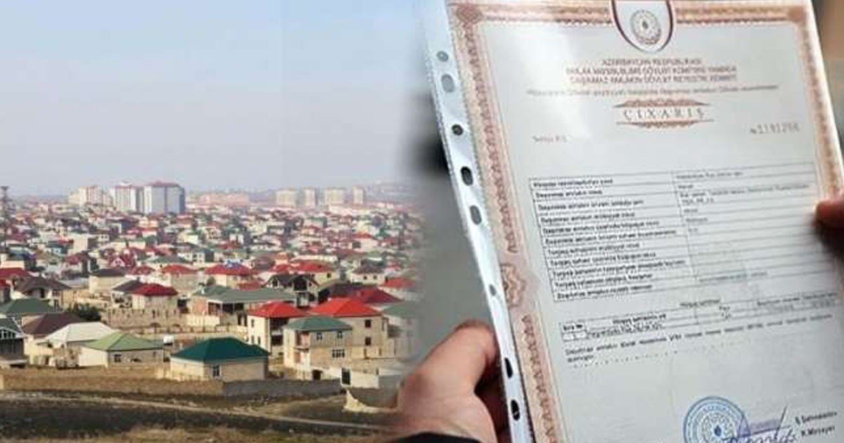 Evinin çıxarışı olmayan şəxslər üçün VACİB XƏBƏR - 2026-cı ildə...