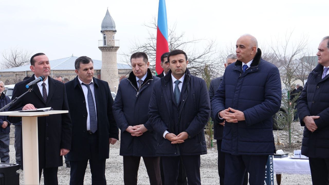 Göyçayda içməli su təchizatı şəbəkəsi İSTİFADƏYƏ VERİLDİ - FOTO - foto 8