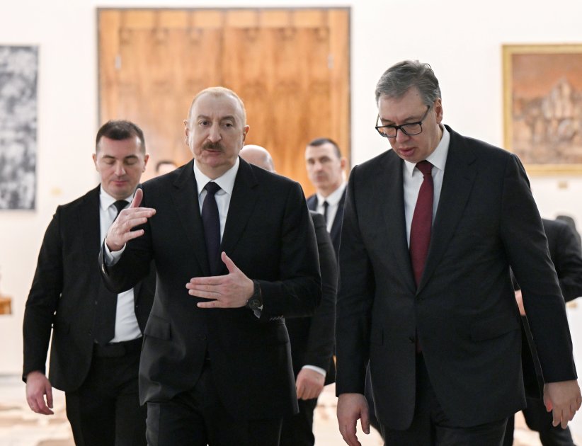 Belqradda Azərbaycan və Serbiya arasında Strateji Tərəfdaşlıq Şurasının 1-ci iclası keçirildi - FOTO/VİDEO - foto 1