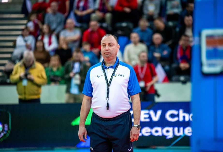 Azərbaycanın voleybol hakimi Çempionlar Liqasına təyinat aldı