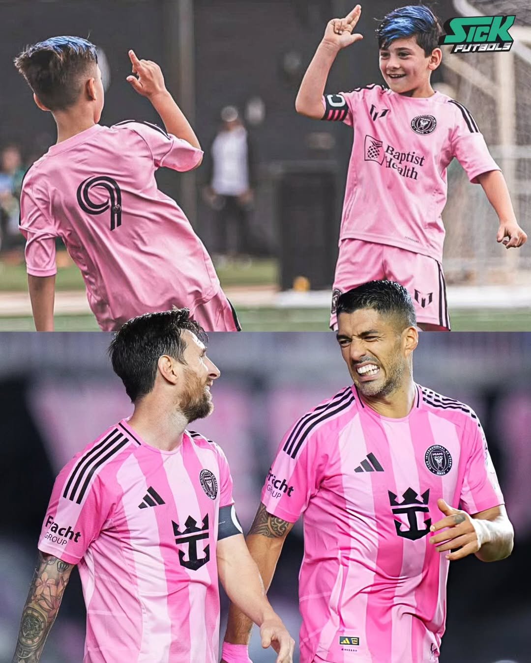 Messi və Suaresin övladlarının qol sevinci gündəm oldu – FOTO - foto 1