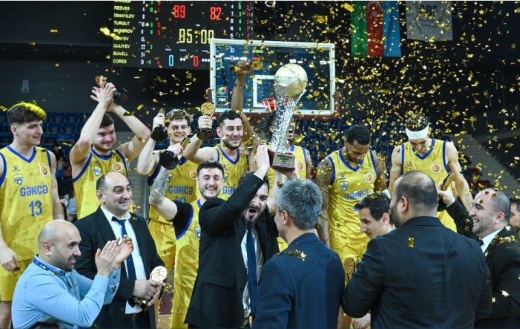 “Gəncə” basketbolçuları 2-ci dəfə Azərbaycan Kubokunun qalibi oldu -FOTO - foto 1