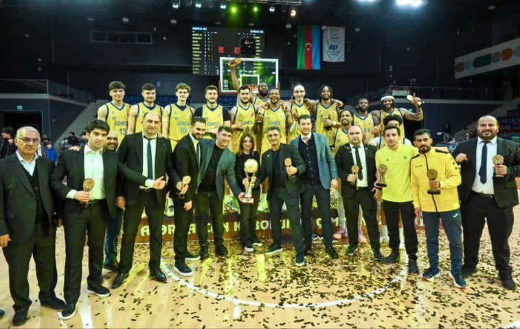 “Gəncə” basketbolçuları 2-ci dəfə Azərbaycan Kubokunun qalibi oldu -FOTO - foto 2