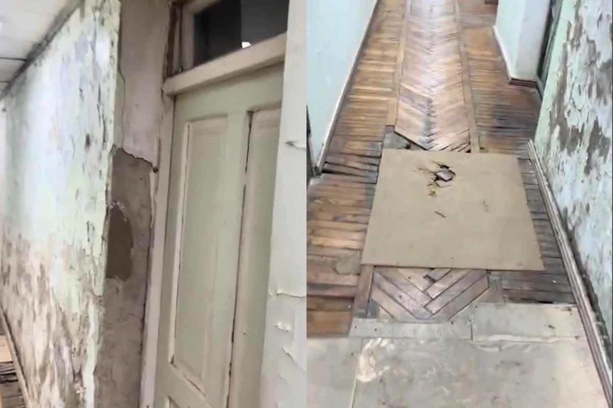 Bakıda bərbad vəziyyətdə olan xəstəxana ilə bağlı RƏSMİ AÇIQLAMA - VİDEO