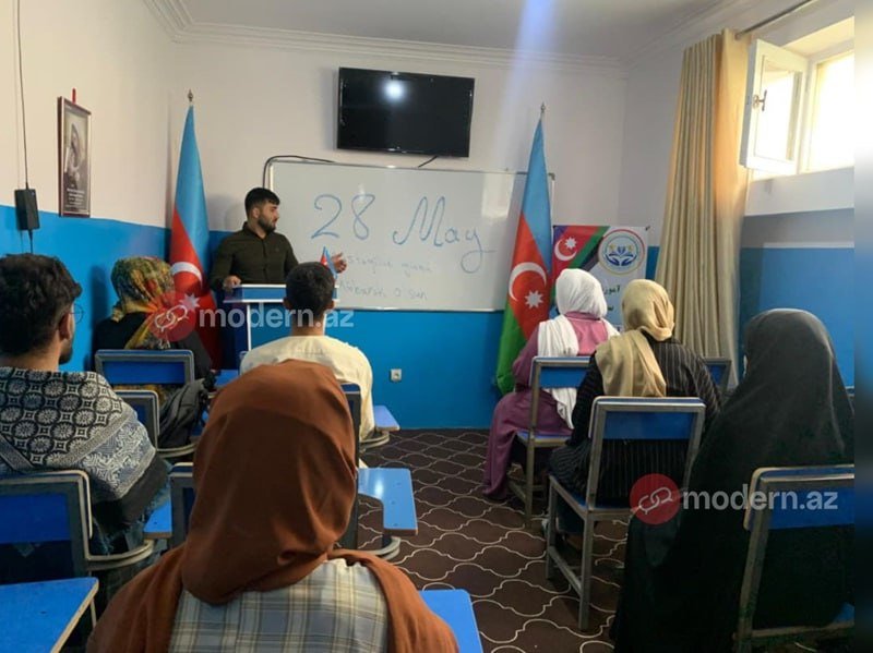 Əfqanıstanda qızlara Azərbaycan dili dərsləri keçirilir - FOTO - foto 2