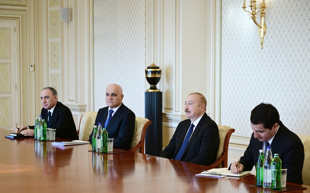 İlham Əliyev Aleksey Overçuku qəbul etdi – FOTO - foto 1