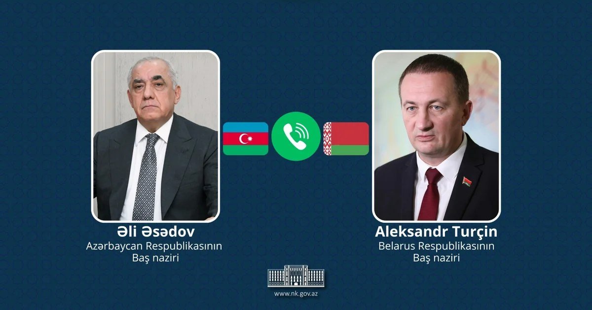 Əli Əsədov belaruslu həmkarı ilə İranın Naxçıvana PUA hücumunu MÜZAKİRƏ ETDİ Əli Əsədov belaruslu həmkarı ilə İranın Naxçıvana PUA hücumunu MÜZAKİRƏ ETDİ