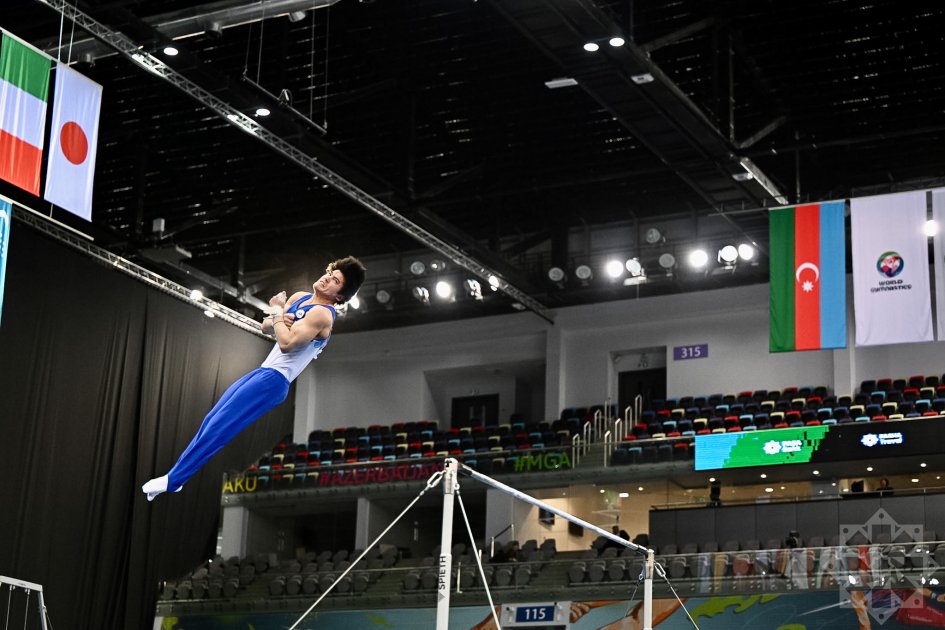 Bakıda idman gimnastikası üzrə Dünya Kubokuna yekun vuruldu - FOTO - foto 4