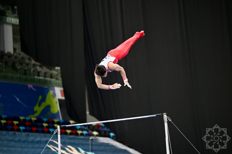 Bakıda idman gimnastikası üzrə Dünya Kubokuna yekun vuruldu - FOTO - foto 1