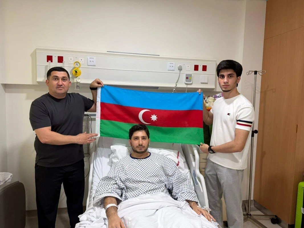 Dubayda xəsarət alan Azərbaycan vətəndaşının SON DURUMU