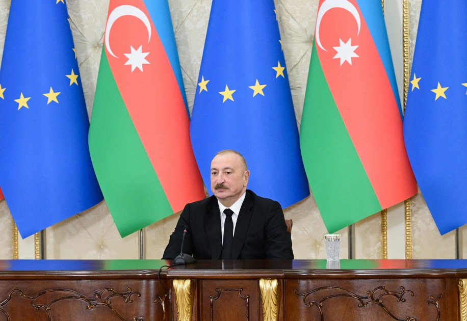 İlham Əliyev və Antonio Koşta mətbuata bəyanatlarla ÇIXIŞ EDİBLƏR - FOTO/VİDEO - foto 6
