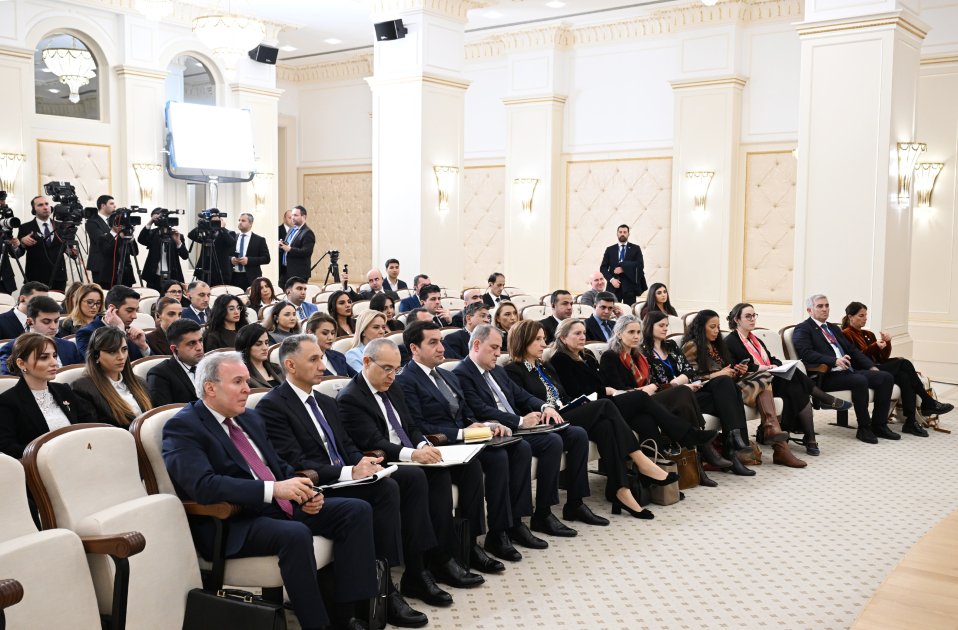 İlham Əliyev və Antonio Koşta mətbuata bəyanatlarla ÇIXIŞ EDİBLƏR - FOTO/VİDEO - foto 7