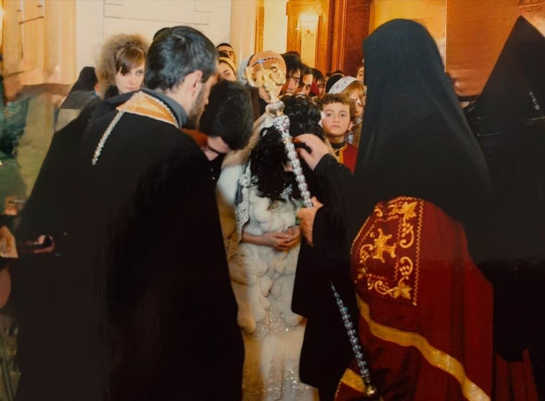 Mananadan Gürcüstanın vəfat edən Patriarxı ilə bağlı PAYLAŞIM - FOTO - foto 1