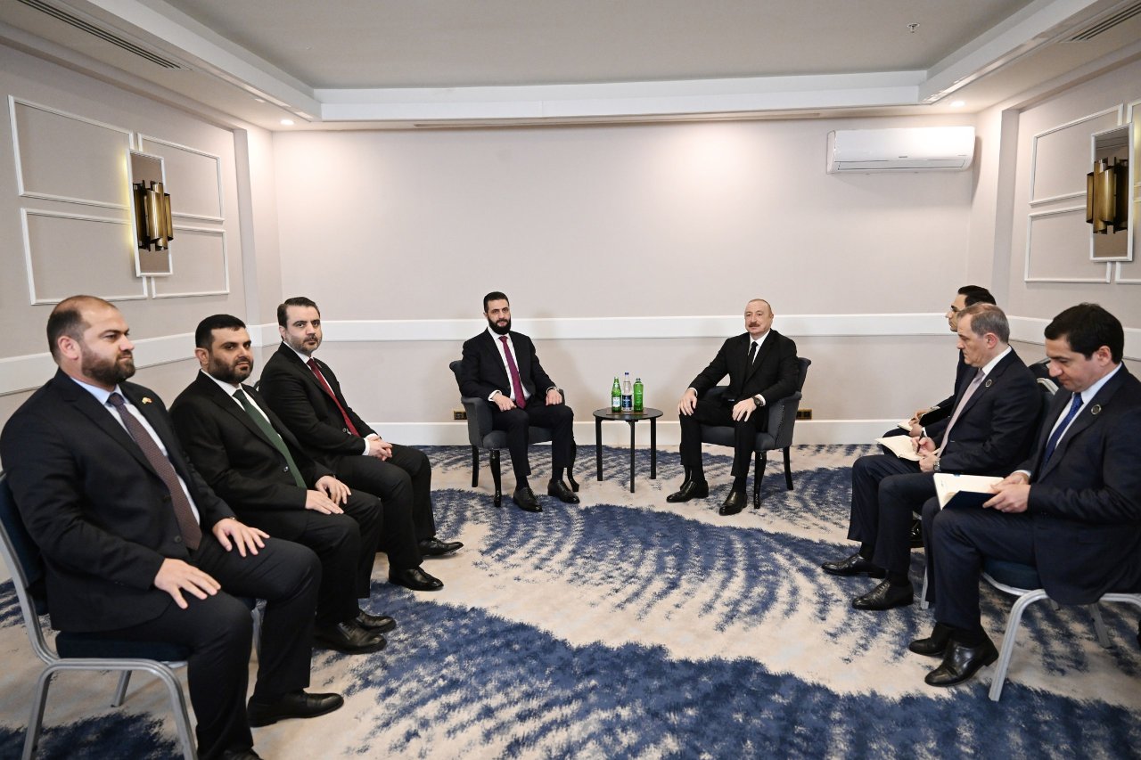 İlham Əliyev Suriya lideri ilə görüşdü &ndash; FOTO/VİDEO