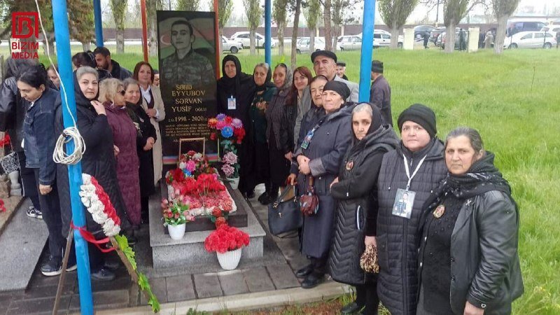 Qəbələdə şəhid Ramiz Vahabovun anım günü qeyd olundu – FOTO - foto 4