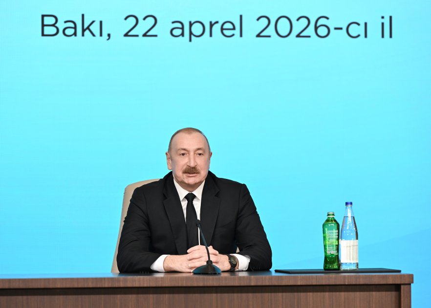 Prezidentlər Azərbaycan-Latviya biznes-forumunda – FOTO - foto 8
