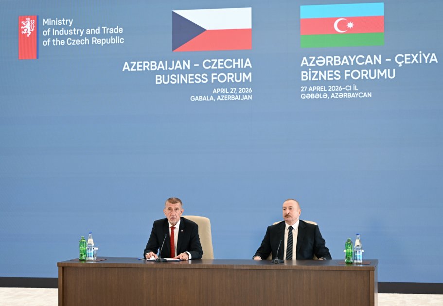 Qəbələdə Azərbaycan-Çexiya biznes-forumu keçirildi - FOTO - foto 9