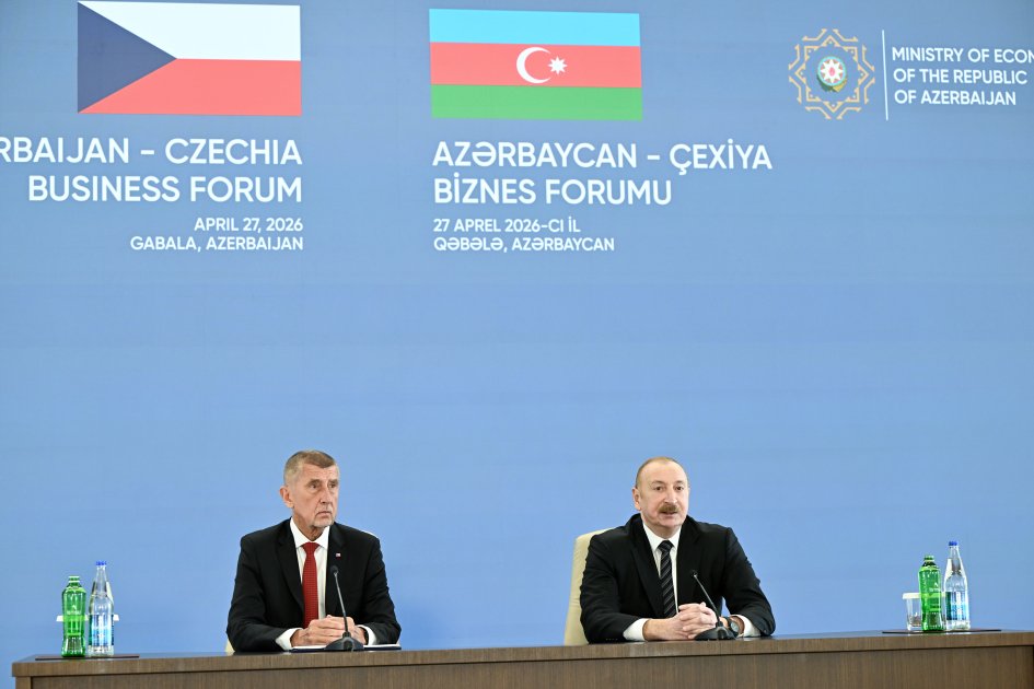 Qəbələdə Azərbaycan-Çexiya biznes-forumu keçirildi - FOTO - foto 7