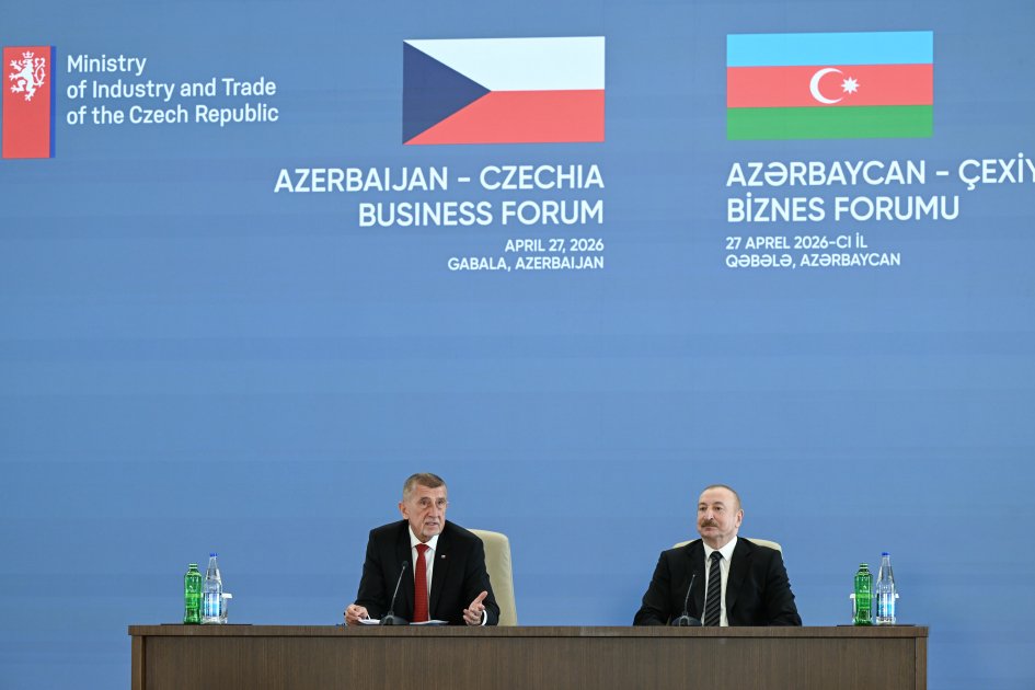 Qəbələdə Azərbaycan-Çexiya biznes-forumu keçirildi - FOTO - foto 12