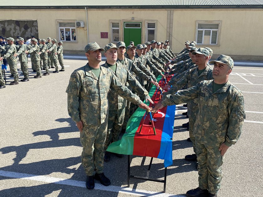 Azərbaycan Ordusunun gənc əsgərləri and içdi - FOTO - foto 9