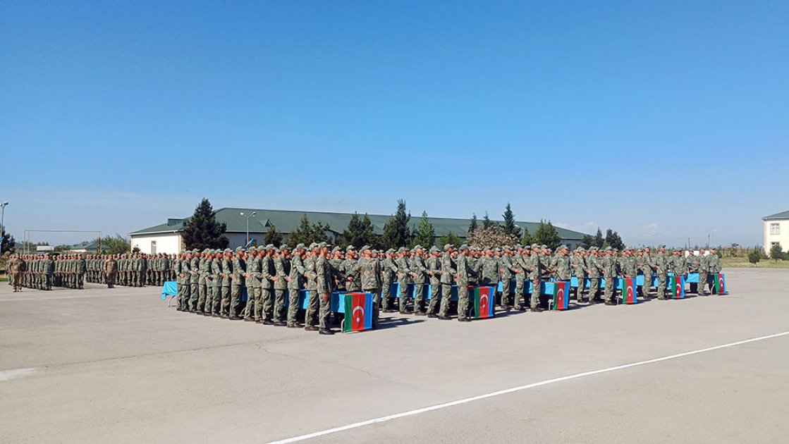 Azərbaycan Ordusunun gənc əsgərləri and içdi - FOTO - foto 6