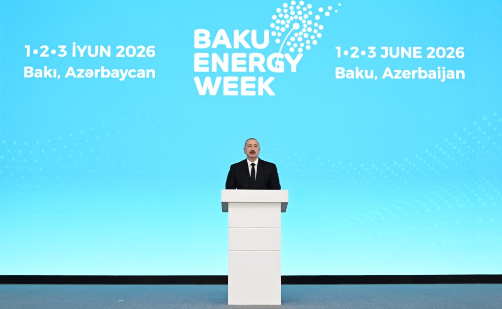 İlham Əliyev &ldquo;Baku Energy Forum&rdquo;unun rəsmi açılış mərasimində - FOTO/VİDEO