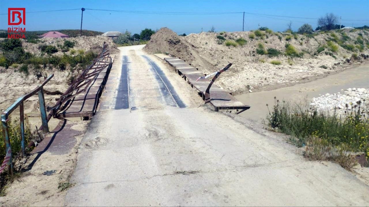 Siyəzəndə Ataçay üzərindəki körpü uçdu: Sakinlər çətinliklə üzləşib – TƏFƏRRÜAT – FOTO/VİDEO - foto 2