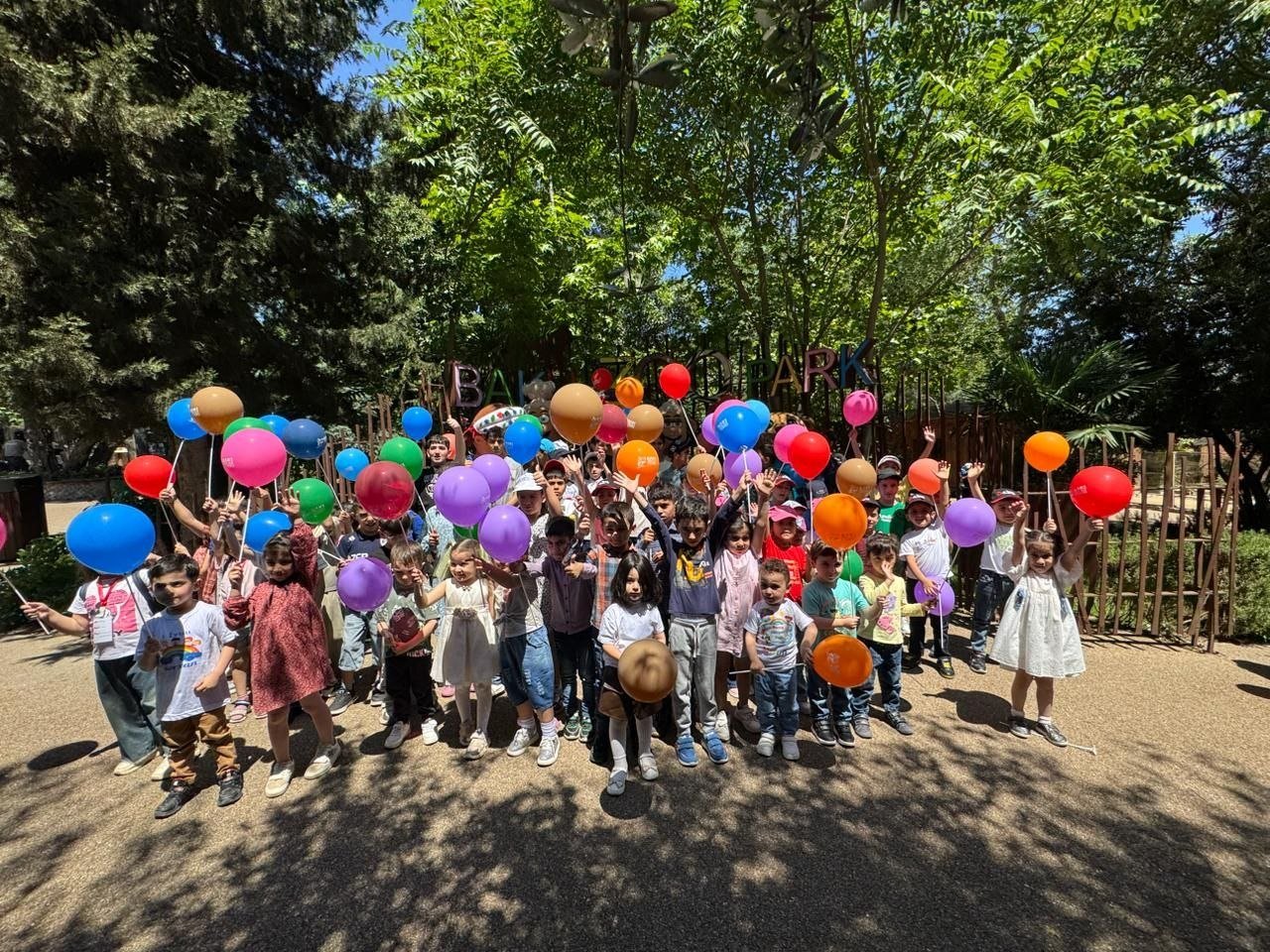 Bakı Zooloji Parkında Uşaqların Beynəlxalq Müdafiəsi Günü münasibətilə bayram tədbiri keçirilib - FOTO