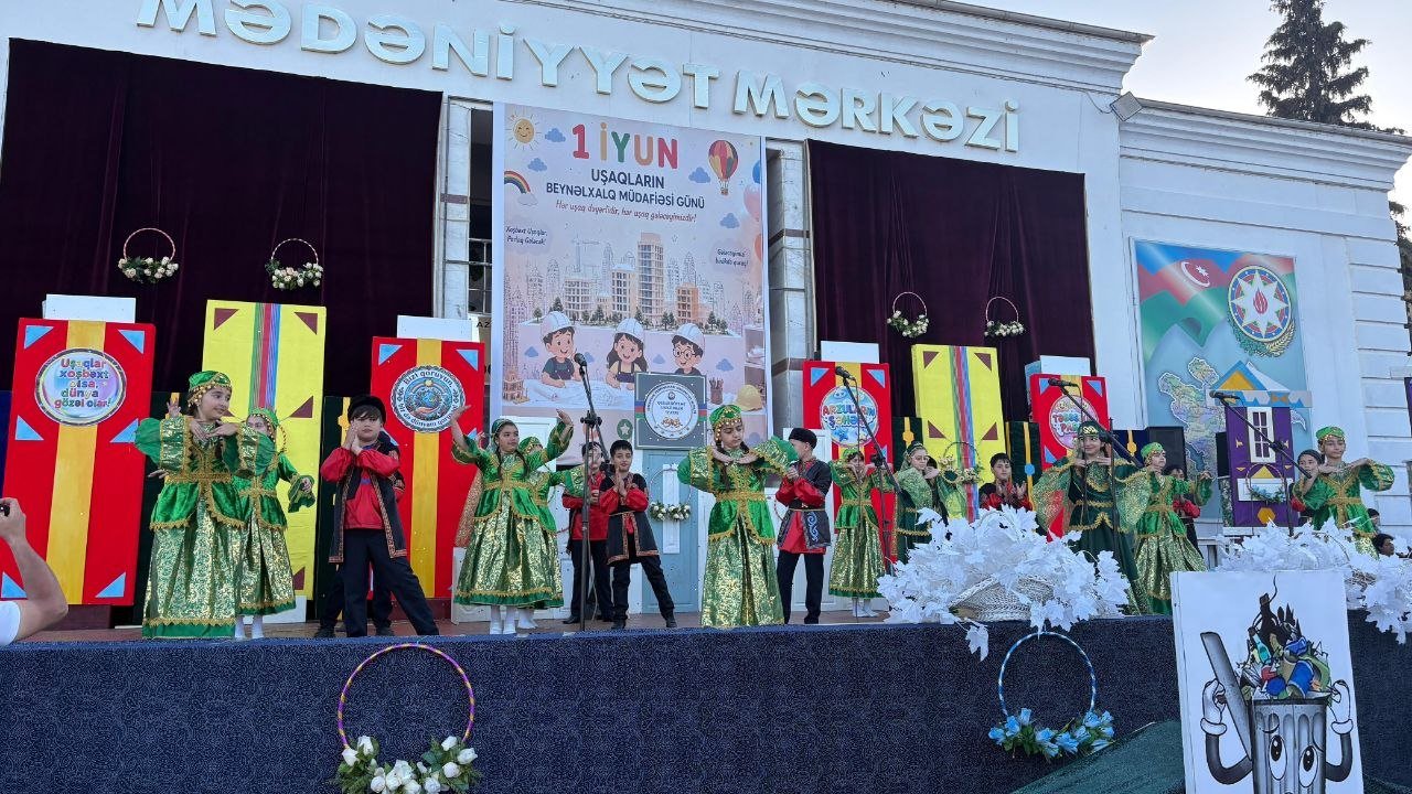 Qusarda rəngarəng 1 İyun festivalı keçirilib - FOTO