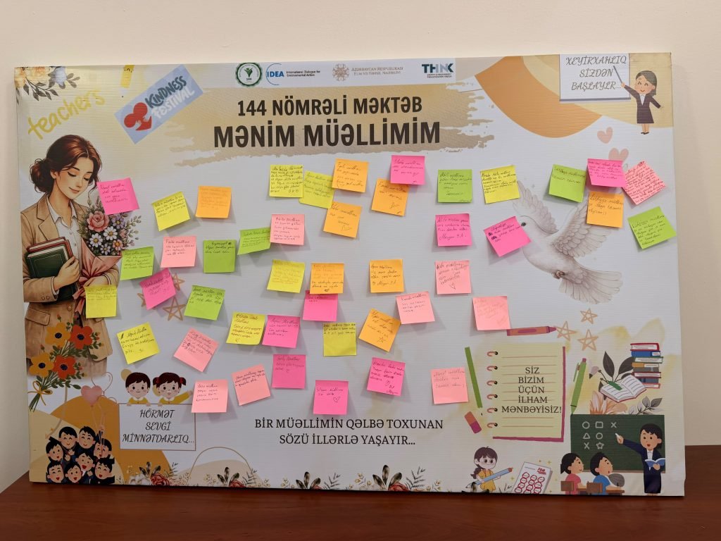 144 nömrəli tam orta məktəb “Xeyirxahlıq Festivalı”na qoşuldu - FOTO - foto 3