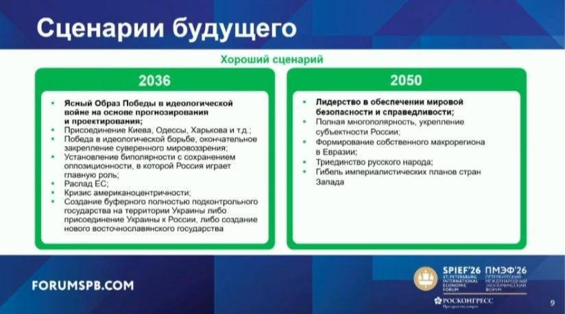 Sankt-Peterburq forumunda Kiyevi bölürlər, Avropa İttifaqını 