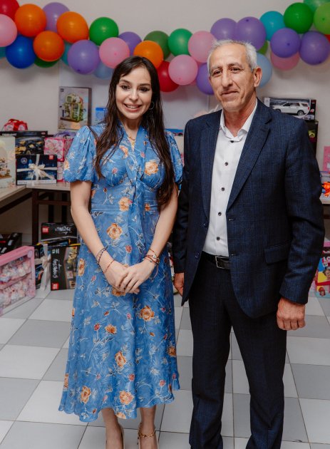 Leyla Əliyeva və Arzu Əliyeva internat tipli ümumtəhsil məktəbində - FOTO - foto 5
