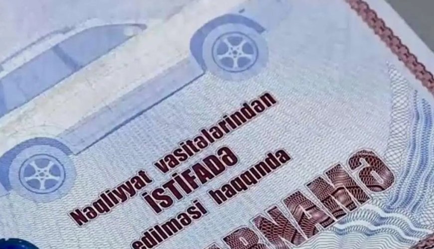Etibarnaməli avtomobillərlə bağlı VACİB XƏBƏRDARLIQ Etibarnaməli avtomobillərlə bağlı VACİB XƏBƏRDARLIQ
