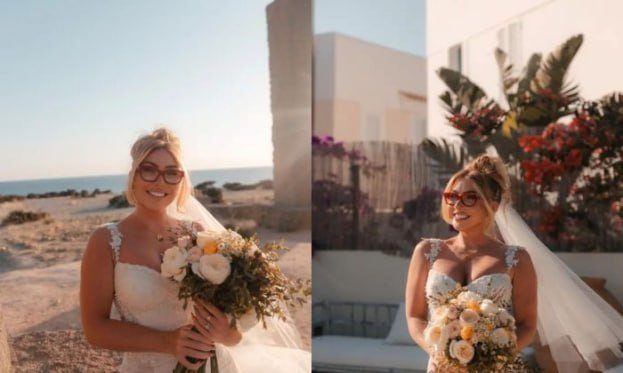 Model özü ilə evləndi - Toyuna 50 min dollar xərclədi - FOTO