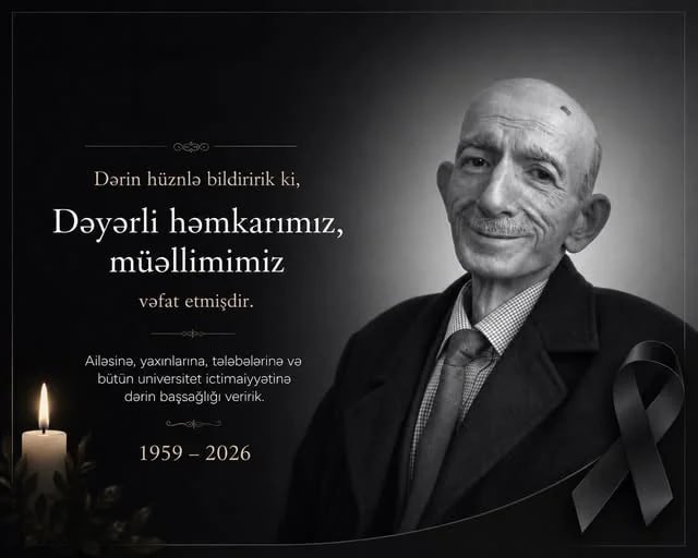 Azərbaycanda baş müəllim VƏFAT ETDİ - FOTO - foto 1