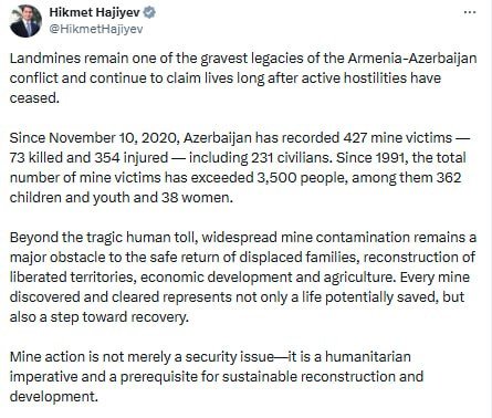 Hikmət Hacıyev: 