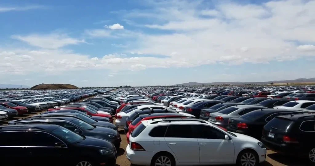 Səhrada 350 min Volkswagen və Audi qəbiristanı: Avtomobillər ora niyə atılıblar? – FOTO - foto 2