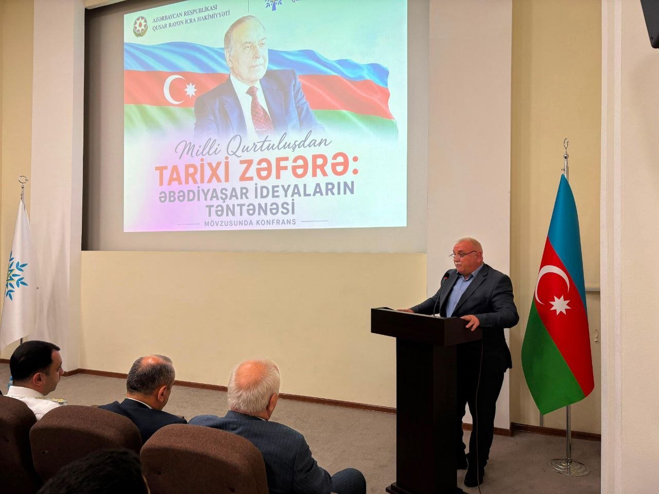 Qusarda 15 İyun - Milli Qurtuluş Günü münasibətilə tədbir keçirilib - FOTO - foto 14