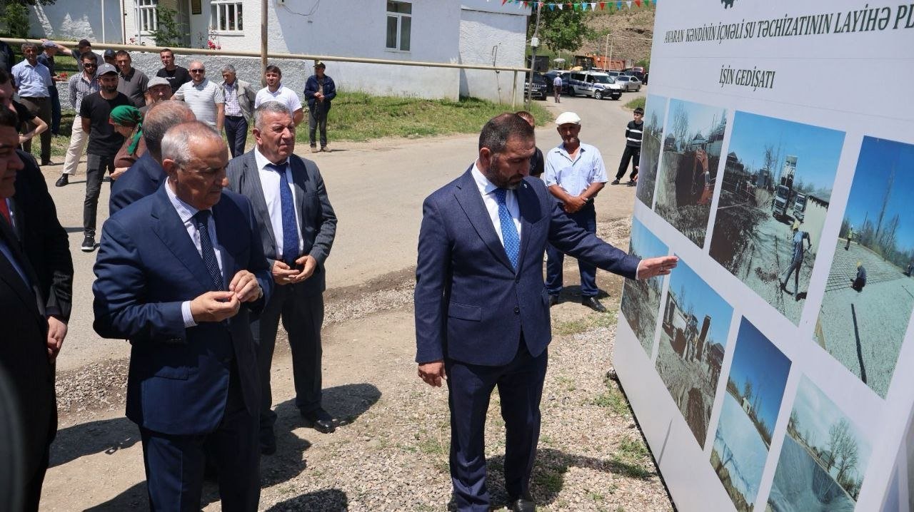 Qusarın kəndində bayram əhval-ruhiyyəsi: sakinlərin su problemi həll olundu - FOTO - foto 20