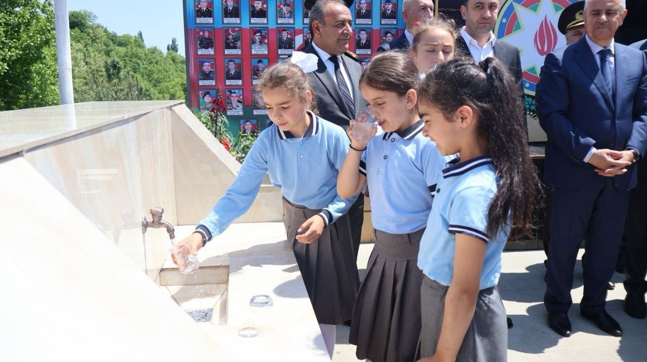 Qusarın kəndində bayram əhval-ruhiyyəsi: sakinlərin su problemi həll olundu - FOTO - foto 13