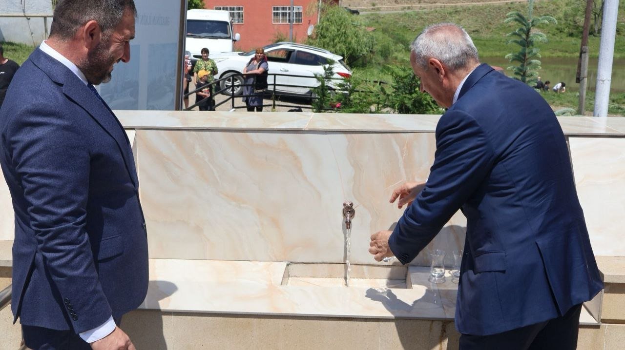 Qusarın kəndində bayram əhval-ruhiyyəsi: sakinlərin su problemi həll olundu - FOTO - foto 9